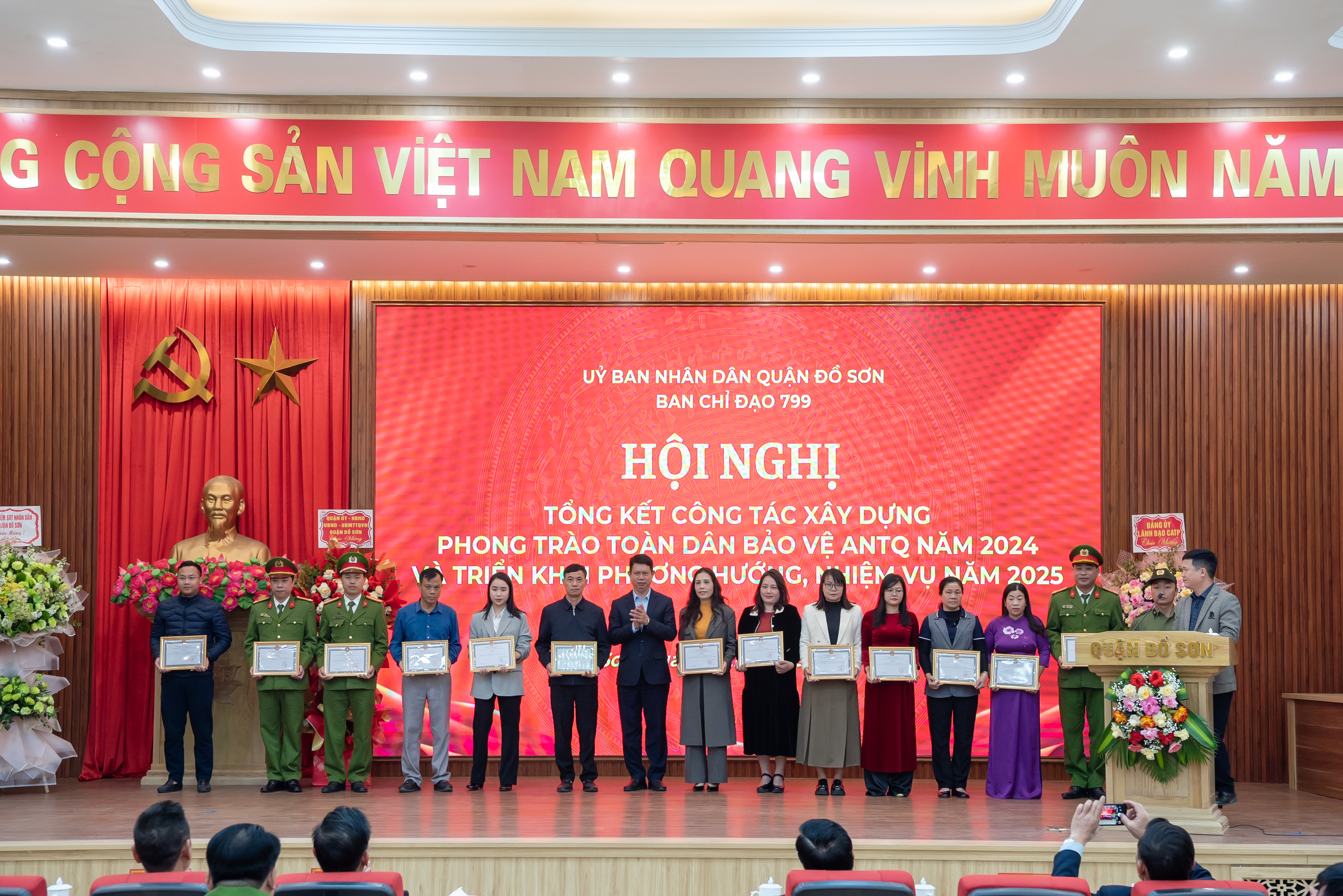 Ban Chỉ đạo 799 quận Đồ Sơn triển khai 9 nhiệm vụ trọng tâm năm 2025